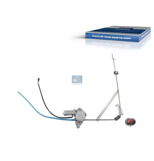 Lève-vitre, gauche, électrique, avec moteur pour Iveco Eurocargo,EuroStar - 0299 7196