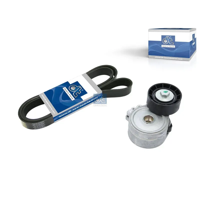 Kit de tendeur de courroie, courroie multi-nervures Pour Fiat Ducato - BMW tbd - 11287534703S - 5750FNS - 5750QQS - 5750QRS.