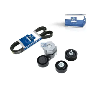 Kit de tendeur de courroie, courroie multi-nervures Pour Ford Transit - BMW tbd - 078903137ANS1 - 11287505802S1 - 11287515316S1.