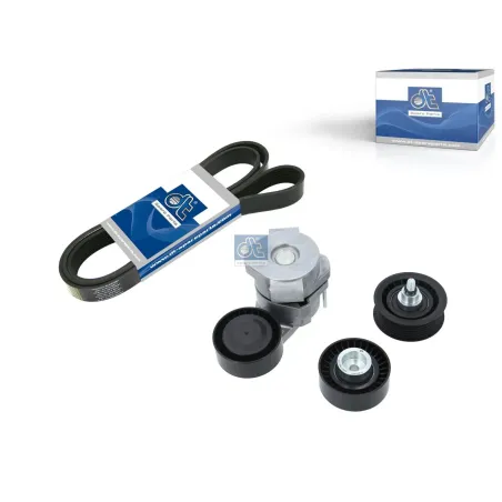 Kit de tendeur de courroie, courroie multi-nervures Pour Ford Transit - BMW tbd - 078903137ANS1 - 11287505802S1 - 11287515316S1.