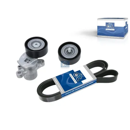 Kit de tendeur de courroie, courroie multi-nervures Pour Ford Transit/Tourneo Connect - Mercedes-Benz Touro - 1761929S1.