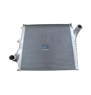 Radiateur à air, L: 885 mm, W: 912 mm, T: 62 mm Pour Volvo B11, B13 - 7421375541 - 1665885 - 1675428 - 1676633 - 20566844.