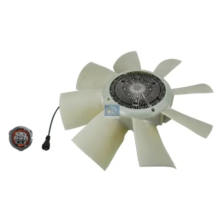 Ventilateur avec coupleur, D: 680 mm Pour Volvo VM - 7420547526 - 20466633 - 20517745 - 20805992 - 20981224 - 85000097.