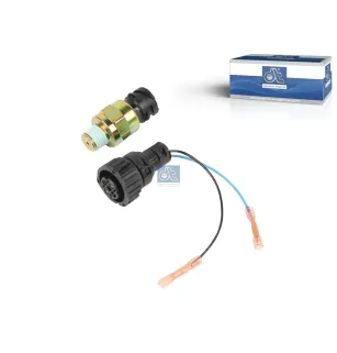 Interrupteur de pression, avec cable adaptateur, M16 x 1,5, SPmin: 5.1 bar, SPmax: 5.7 bar pour Volvo B6, Volvo B7, Volvo B9