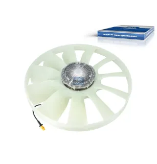 Ventilateur avec coupleur, D: 750 mm Pour MAN Chassis, D-engines, G/M/F 90, Lion's, L/M/F/E 2000, N-Busse, TG-Serie