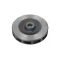 Roue à ailettes, d: 16 mm, DI: 125 mm pour MAN Chassis, MAN D-engines, MAN E-engines, MAN F 7/8/9 - 51.06506.0100