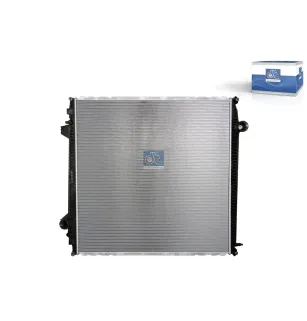 Radiateur, L: 907 mm, W: 898 mm, T: 42 mm Pour MAN TG-Serie - 81.06101.0075 - 81.06101.6788.