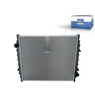 Radiateur, L: 705 mm, W: 618 mm, T: 43 mm Pour MAN G/M/F 90, M/F/E 2000 - 81.06101.6380 - 81.06101.6781 - 81.06101.9380