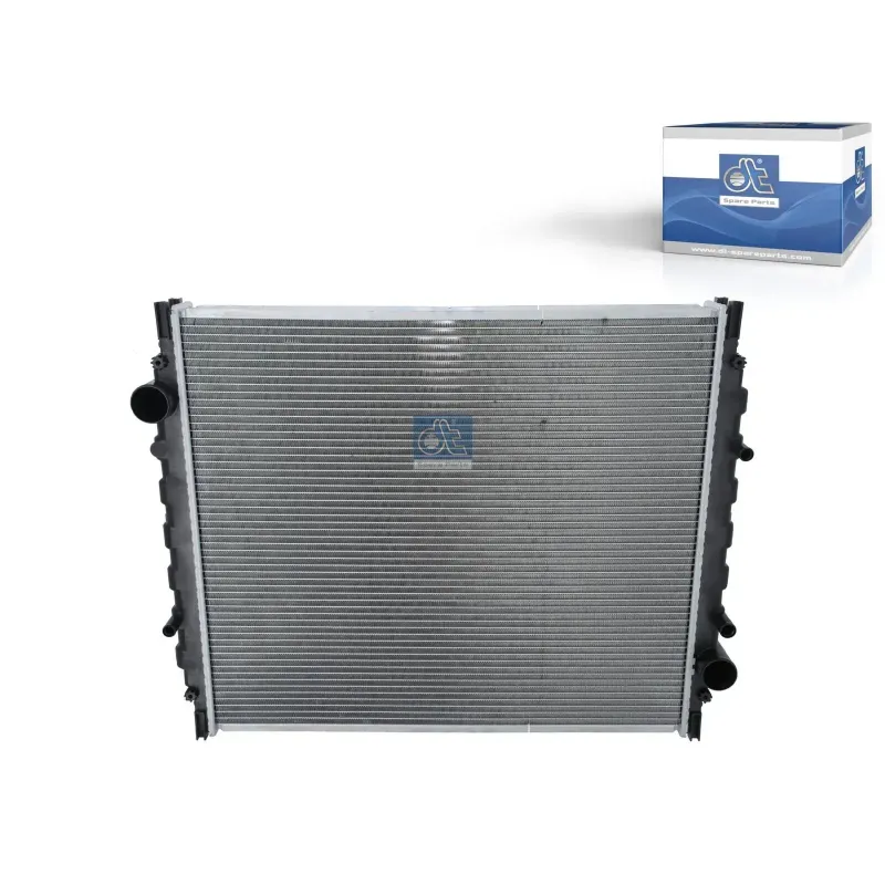 Radiateur, L: 705 mm, W: 618 mm, T: 43 mm Pour MAN G/M/F 90, M/F/E 2000 - 81.06101.6380 - 81.06101.6781 - 81.06101.9380