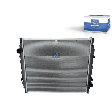 Radiateur, L: 705 mm, W: 618 mm, T: 43 mm Pour MAN G/M/F 90, M/F/E 2000 - 81.06101.6380 - 81.06101.6781 - 81.06101.9380