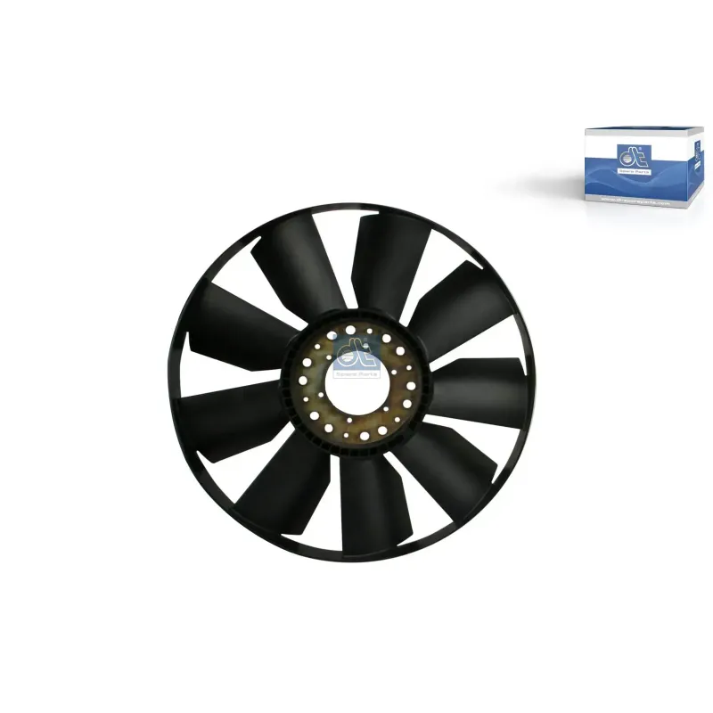 Ventilateur, D: 704 mm Pour MAN Chassis, D-engines, E-engines, G/M/F 90, Lion's, L/M/F/E 2000, N-Busse, Sonstige Busse