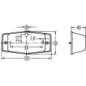 Feu clignotant supplémentaire Hella 2BM 001 321-001