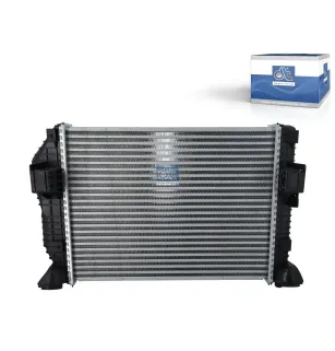 Radiateur à air, L: 572 mm, W: 432 mm, T: 52 mm Pour Mercedes-Benz Atego 1, Atego 2 - 9705010101 - A9705010101.