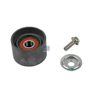 Galet tendeur, D: 74 mm, W: 46.3 mm Pour Mercedes-Benz Actros 1, Actros 2, Actros 3, Actros - 5412020219 - 5412020319.