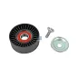 Galet tendeur, D: 76 mm, W: 28 mm Pour Mercedes-Benz Minibusse, Sprinter - 2712000570 - A2712000570 - ZG.02158-0008.