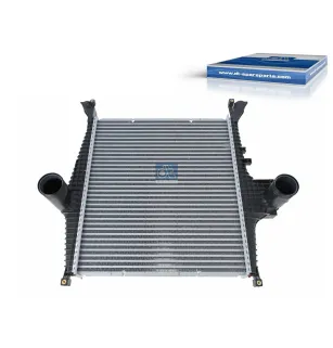 Radiateur à air, L: 595 mm, W: 672 mm, T: 50 mm Pour Mercedes-Benz Atego 3 - 9675000401 - 9675000701 - A9675000401