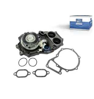 Pompe à eau, avec embrayage électromagnétique, DI: 125 mm pour Mercedes-Benz Actros 2, Actros 3, Actros - 5412002701