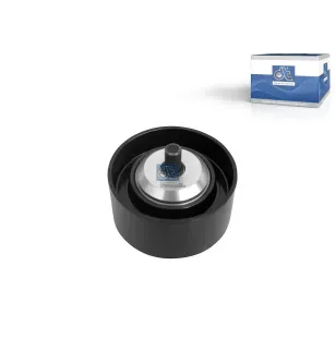 Galet tendeur, D: 78 mm, M10 x 1,5, W: 38 mm pour Renault Premium - Volvo B6, B7, FL - 7420795604 - 7422650858 - 20795604