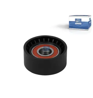 Galet tendeur, d: 17 mm, D: 60 mm, W: 25.5 mm pour Nissan Interstar - Opel Movano - Renault Master	 - Vauxhall Movano