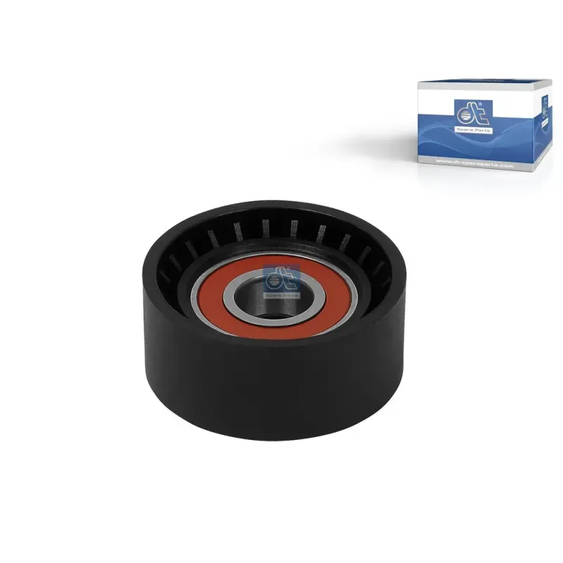 Galet tendeur, d: 17 mm, D: 60 mm, W: 25.5 mm pour Nissan Interstar - Opel Movano - Renault Master	 - Vauxhall Movano