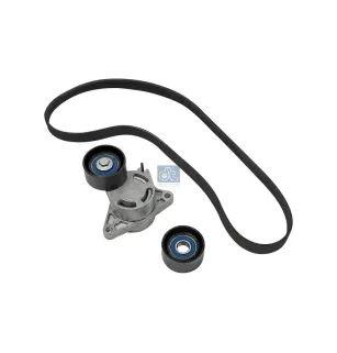 Tendeur de courroie, complet avec courroie, 6 PK, L: 1148 mm pour Nissan Interstar - Opel Movano - Renault Master