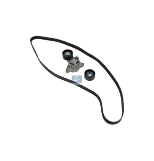 Tendeur de courroie, complet avec courroie, 7 PK, L: 1795 mm pour Nissan Interstar - Opel Movano - Renault Master, Trafic