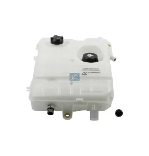 Vase d'expansion, avec couvercles, avec capteur, 11.5 l, L: 470 mm, W: 310 mm, T: 155 mm Pour Renault D-Serie, Kerax, Premium.