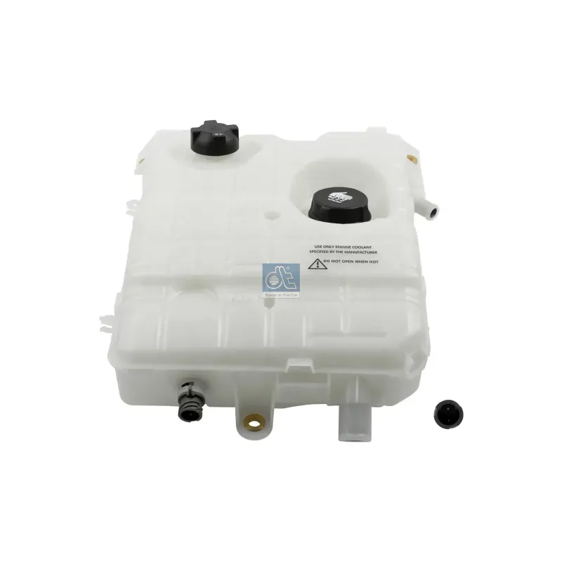 Vase d'expansion, avec couvercles, avec capteur, 11.5 l, L: 470 mm, W: 310 mm, T: 155 mm Pour Renault D-Serie, Kerax, Premium. Vase d'expansion, avec couvercles, avec capteur, 11.5 l, L: 470 mm, W: 310 mm, T: 155 mm Pour Renault D-Serie, Kerax, Premium.