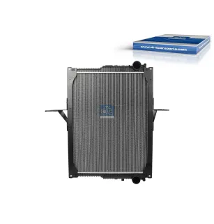 Radiateur, L: 710 mm, W: 540 mm, T: 48 mm Pour Renault Midlum - Volvo B7, FL, VM - 5001868221 - 7420809775 - 20810091 - 85000665