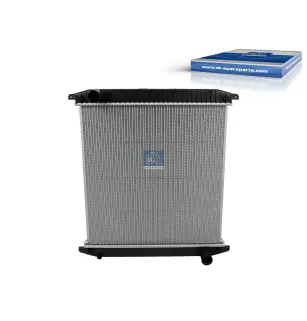 Radiateur, L: 572 mm, W: 539 mm, T: 26 mm Pour Iveco Eurocargo, Proway, Proxys - 500380655.