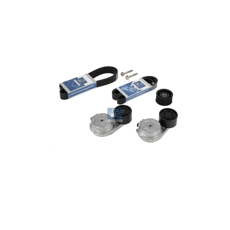Kit de tendeur de courroie, 8PK 1528/ 10PK 1342 pour Renault Kerax, Premium - 7485124522 - 7485130484 - ZG.00980-0008