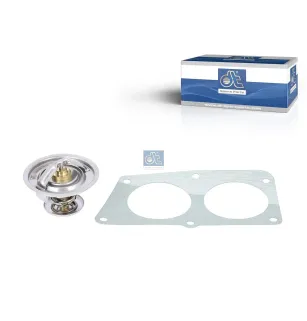 Thermostat, avec joint, 83 °C Pour Renault G / Manager, Kerax, Magnum, Maxter, C / CBH / CLM / CLR, Premium, R / Major