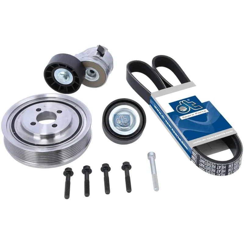 Kit de tendeur de courroie, courroie multi-nervures pour Iveco Daily - 500055845 Kit de tendeur de courroie, courroie multi-nervures pour Iveco Daily - 500055845