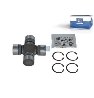 Croisillon de cardan, sans entretien, D: 47.6 mm, L: 135.2 mm pour Iveco Eurocargo, EuroStar, EuroTech, MK, P/PA, Stralis
