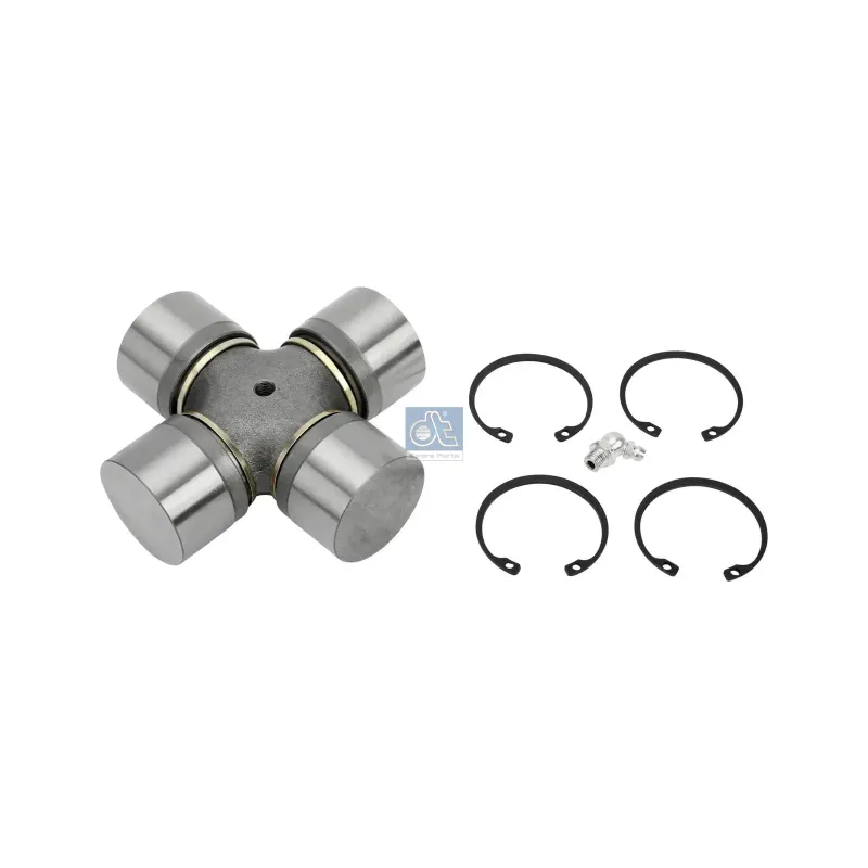 Croisillon de cardan, D: 48 mm, L: 126 mm Pour Mercedes-Benz OM 300 - (L-Serie), MK-Series (OM 400), NG-Series (OM 400)