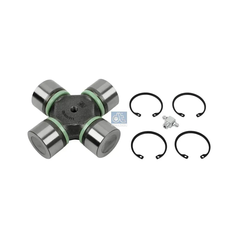 Croisillon de cardan, non sans entretien, D: 47.6 mm, L: 135.2 mm Pour DAF 45/55/65/75/85/95, CF, F/N 500-3600 - Iveco Eurocargo