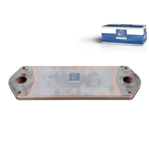 Radiateur d'huile, L: 394 mm, W: 120 mm, T: 24.5 mm, 3 layer Pour Scania P, G, R, T-Serie - 1351348
