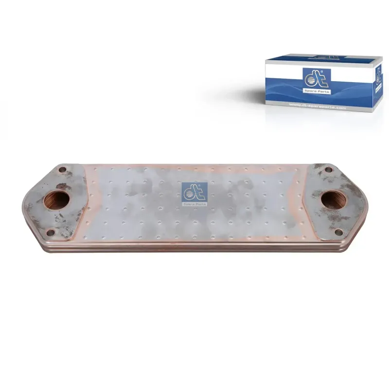 Radiateur d'huile, L: 394 mm, W: 120 mm, T: 24.5 mm, 3 layer Pour Scania P, G, R, T-Serie - 1351348