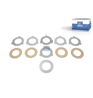 Kit de lamelles, complet Pour Volvo B11, B13, B8, FE, FH, FM, VAH, VHD, VN - 7422617667 - 22550015S - 22617655S - 22617667.
