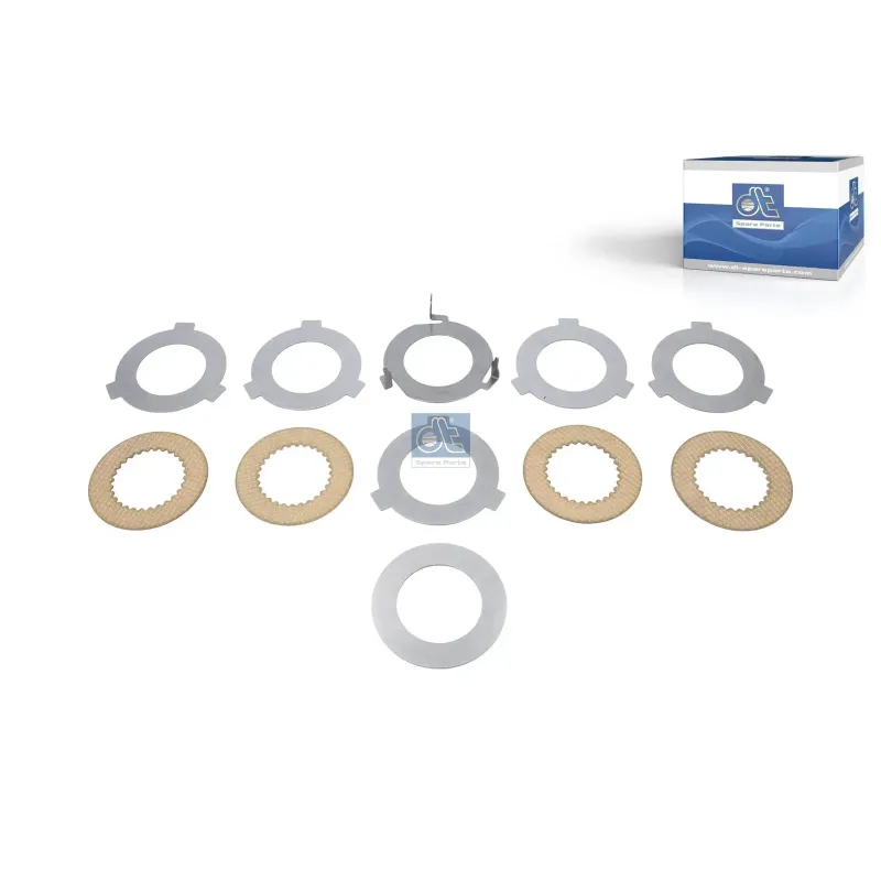 Kit de lamelles, complet Pour Volvo B11, B13, B8, FE, FH, FM, VAH, VHD, VN - 7422617667 - 22550015S - 22617655S - 22617667.