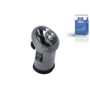 Pommeau de levier de vitesses, gris Pour Volvo F, FH, FM, FL, N, NH - 20493844 - ZG.30539-0008.