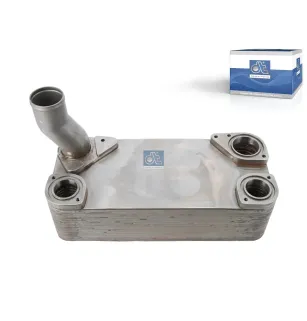 Radiateur d'huile, retarder, sans boîtier Pour DAF 45/55/65/75/85/95, CF, XF - Iveco EuroStar, EuroTech, Trakker, G/M/F 90.