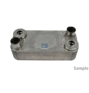 Radiateur d'huile, retarder Pour MAN TG-Serie - Renault Kerax - 81.32560.6080 - 81.32560.6082 - 5001857529.