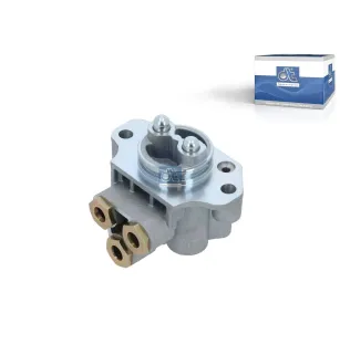 Valve d'arrêt, avec bypass, sans bague d'étanchéité Pour Mercedes-Benz Actros 1, Actros 2, Actros 3, Atego 1, Atego 2, Axor