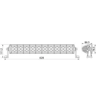 Barre d'éclairage à Led
