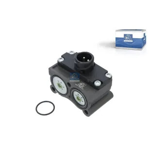 Valve à double pour Mercedes-Benz Actros 1, Actros 2, Actros 3, Atego 1, Atego 2, Axor, Econic 1, Unimog