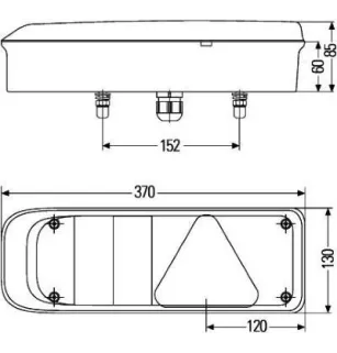 Feu arrière Hella 2VP 340 934-101