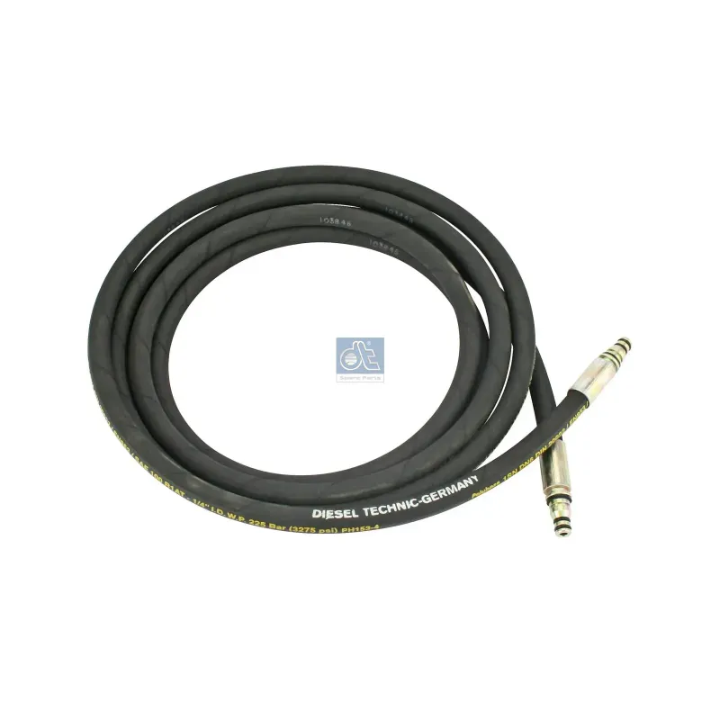 Tube flexible, L: 3720 mm pour MAN Chassis, CLA, F 7/8/9, G/M/F 90, L/M/F/E 2000, TG-Serie - 06.54100.2370 - 06.54100.4370