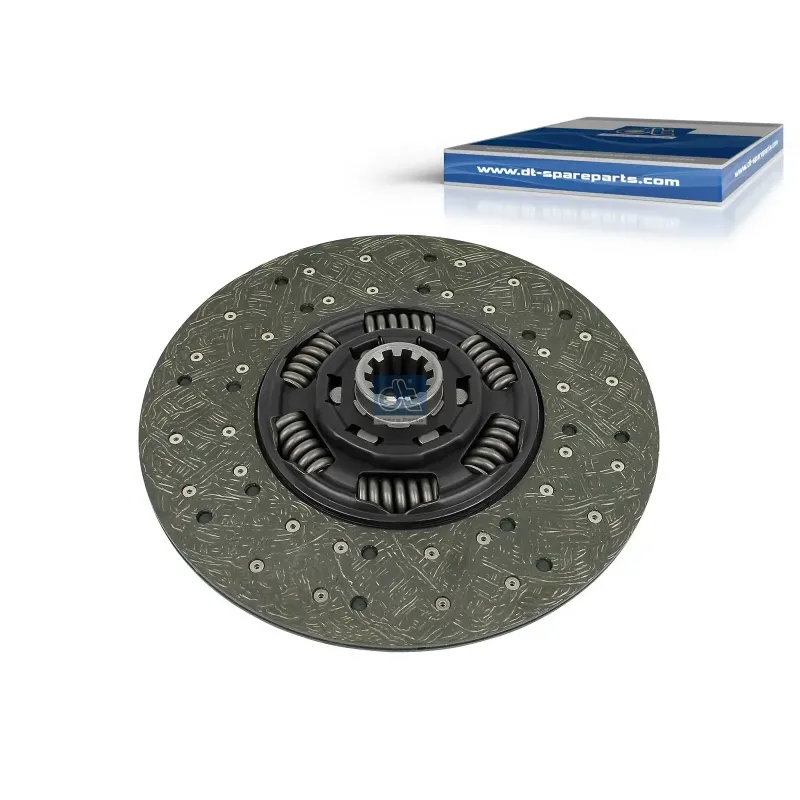 Disque d'embrayage, D: 350 mm, 10 teeth Pour MAN D-engines, F 7/8/9, G/M/F 90 - Mercedes-Benz OM 300 - (L-Serie), Bus O 300.