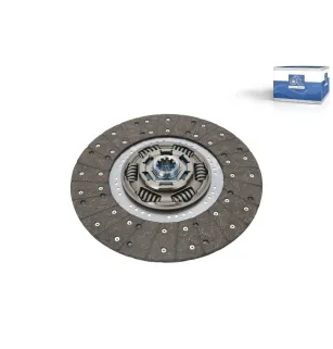 Disque d'embrayage, D: 395 mm, 10 teeth Pour DAF CF, LF - Iveco Midirider - 1375593 - 1375593A - 1375593R - 2163753 - ATRA243